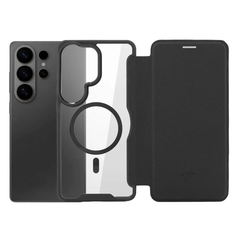 Eiger Husa North Folio Magsafe Samsung Galaxy S26 Ultra Negru [2]