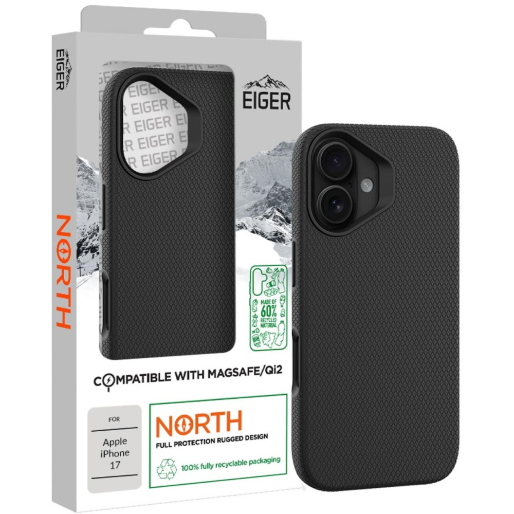 Eiger Husa North Magsafe GRS iPhone 17 Black [6]