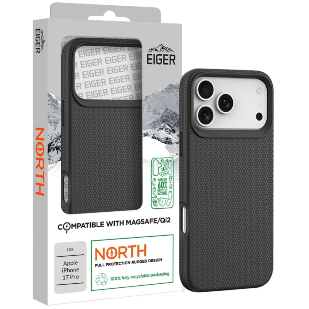 Eiger Husa North Magsafe GRS iPhone 17 Pro Black [6]