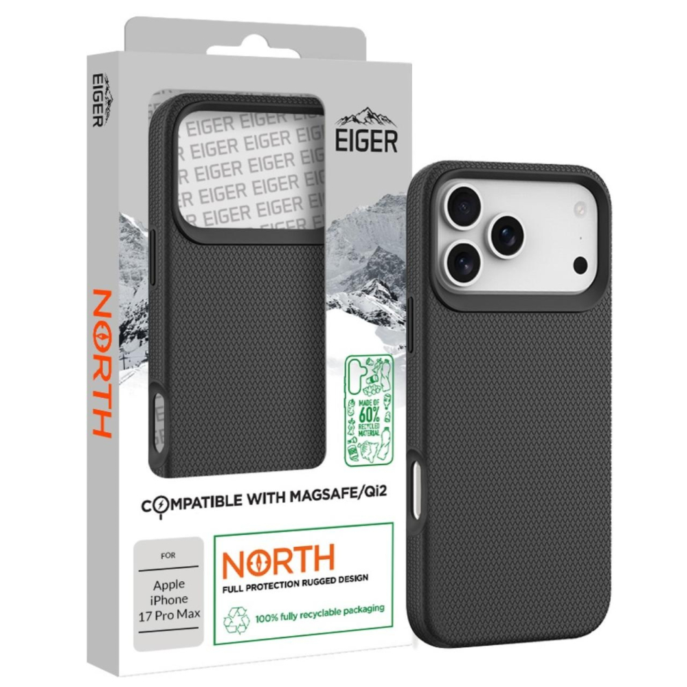 Eiger Husa North Magsafe GRS iPhone 17 Pro Max Black [6]