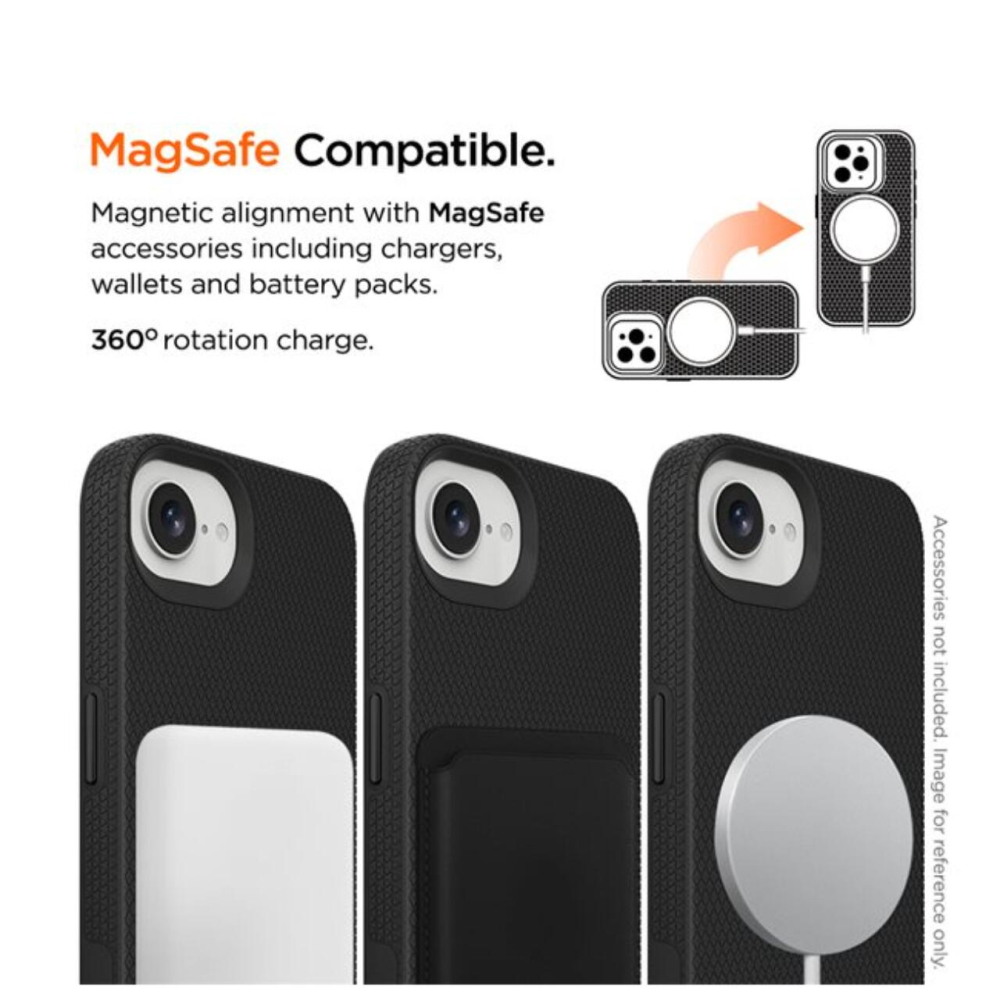 Eiger Husa North Magsafe GRS iPhone 17e / iPhone 16e Negru [3]