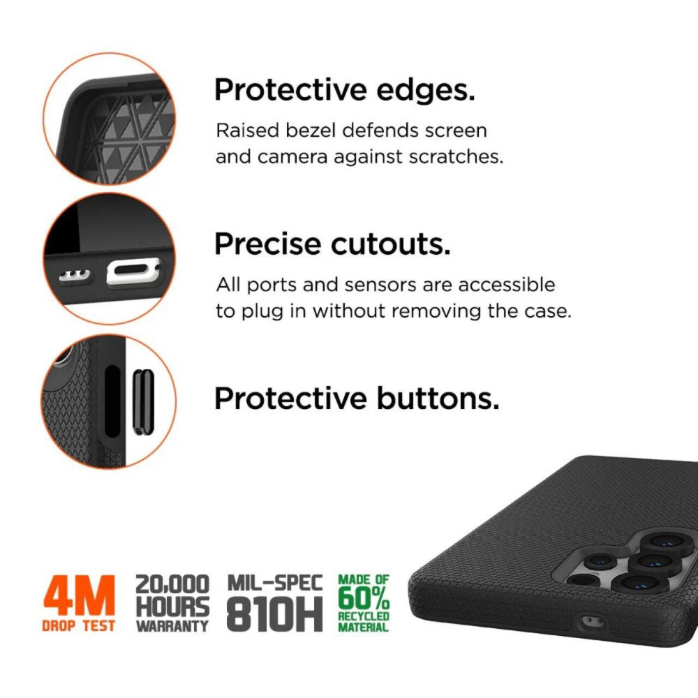 Eiger Husa North Magsafe GRS Samsung Galaxy S25 Ultra Black [5]
