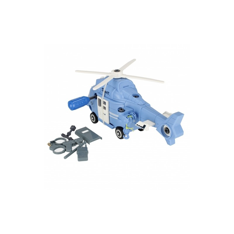 Elicopter cu accesorii MegaCreative 499168, 35cm, cu sunete si lumini, plastic, multicolor, 3+ ani [6]