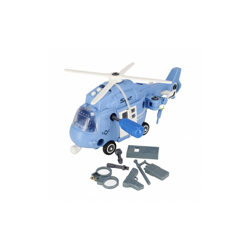 Elicopter cu accesorii MegaCreative 499168, 35cm, cu sunete si lumini, plastic, multicolor, 3+ ani [4]