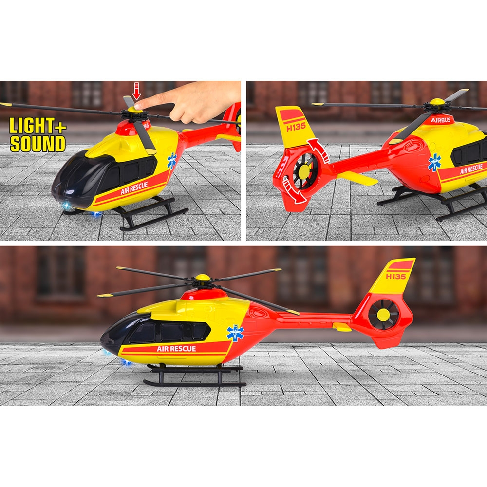 Elicopter de salvare Majorette Airbus H135 cu lumini si sunete [5]