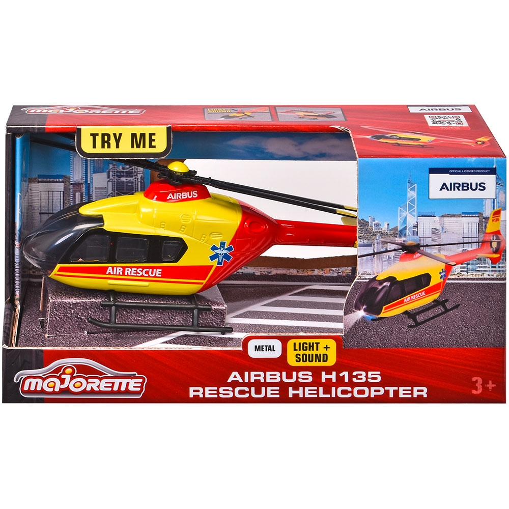 Elicopter de salvare Majorette Airbus H135 cu lumini si sunete [11]