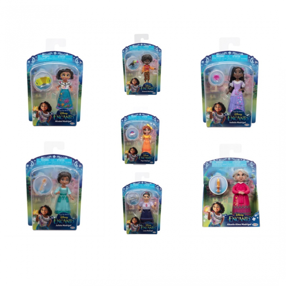 Encanto - Papusa 8 cm cu accesoriu, blister, diverse modele varsta 3-5 ani ,5-7 ani ,7-9 ani, Fete [1]