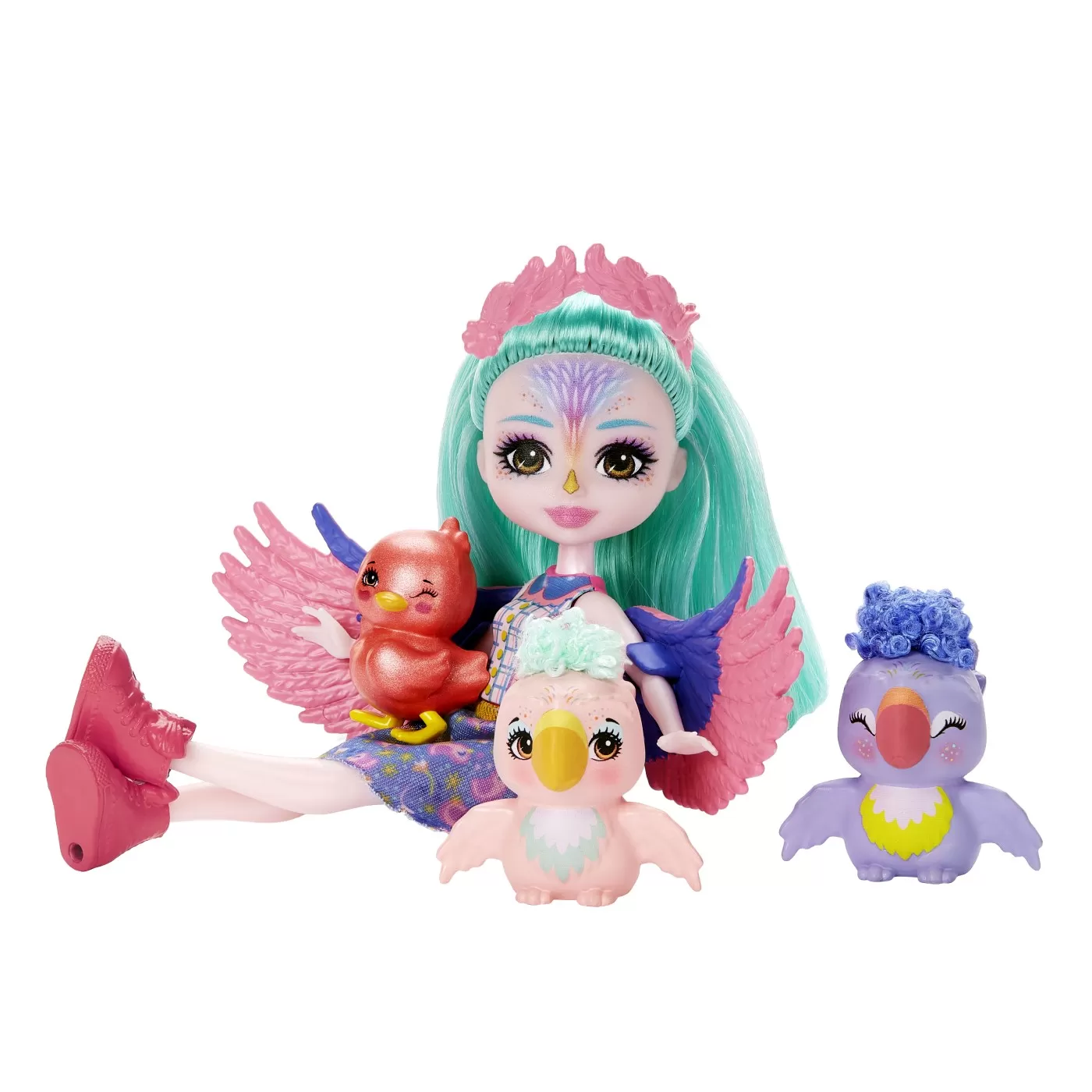 Enchantimals city tails main street familia filiei finch, varsta de la 4 ani la 8 ani [5]