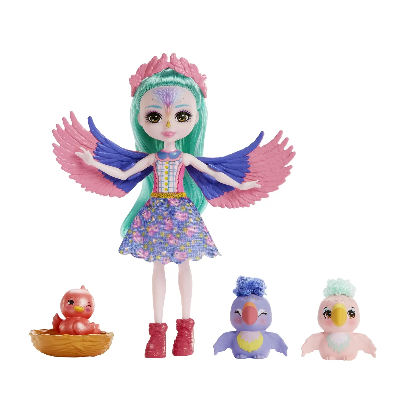 Enchantimals city tails main street familia filiei finch, varsta de la 4 ani la 8 ani [2]