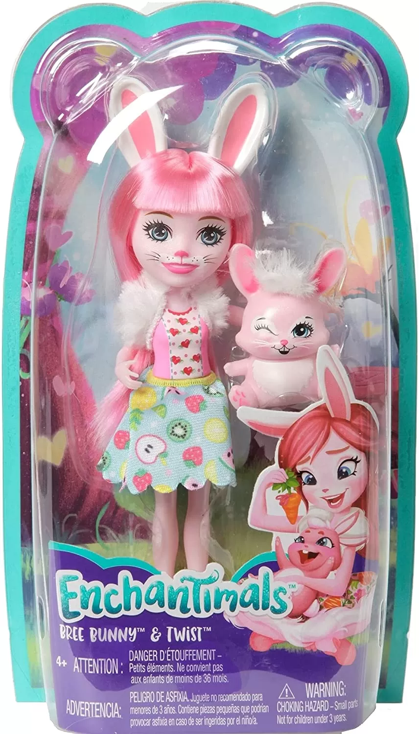 Enchantimals papusi cu animalute bree bunny si twist, varsta de la 3 ani la 12 ani [1]