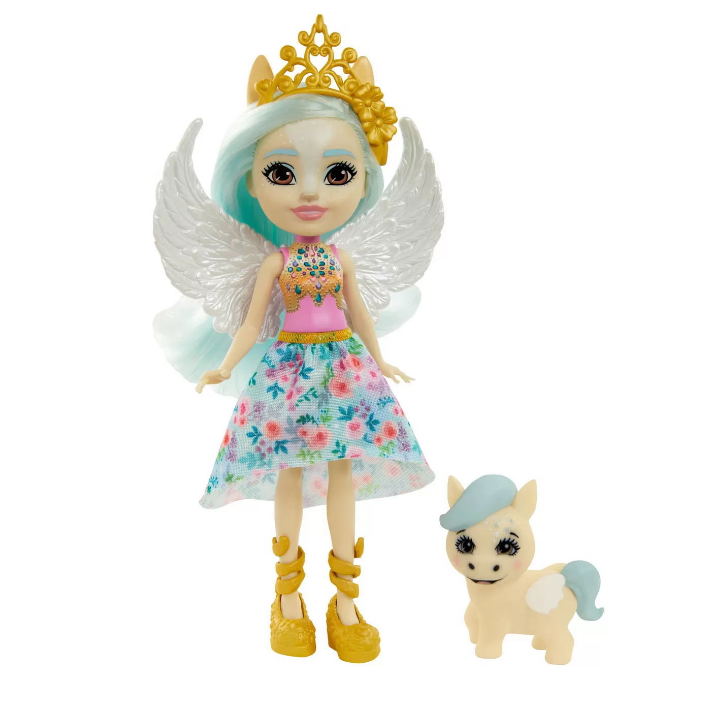Enchantimals papusi si animalute paolina pegasus si wingley, varsta de la 3 ani la 10 ani [2]