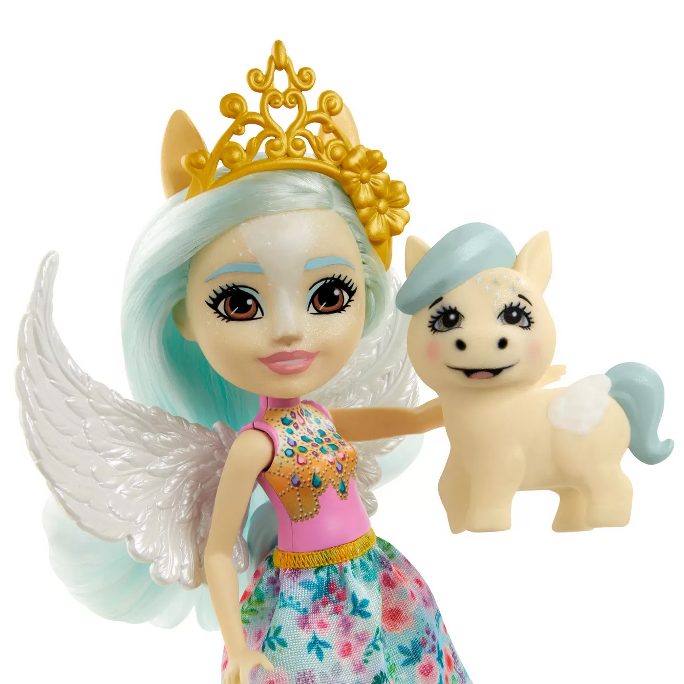 Enchantimals papusi si animalute paolina pegasus si wingley, varsta de la 3 ani la 10 ani [8]