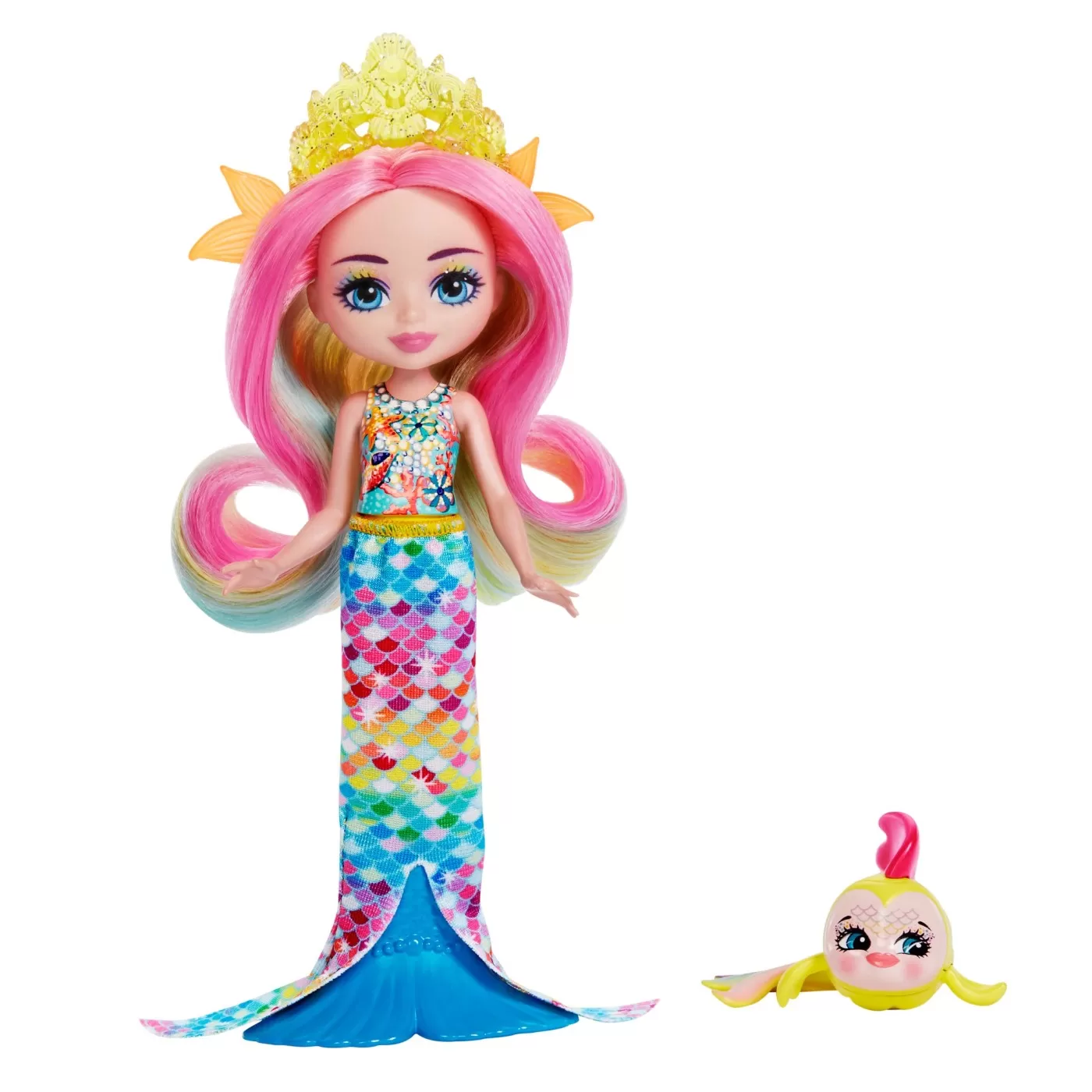 Enchantimals papusi si animalute radia rainbow fish si flo, varsta de la 3 ani la 10 ani [2]