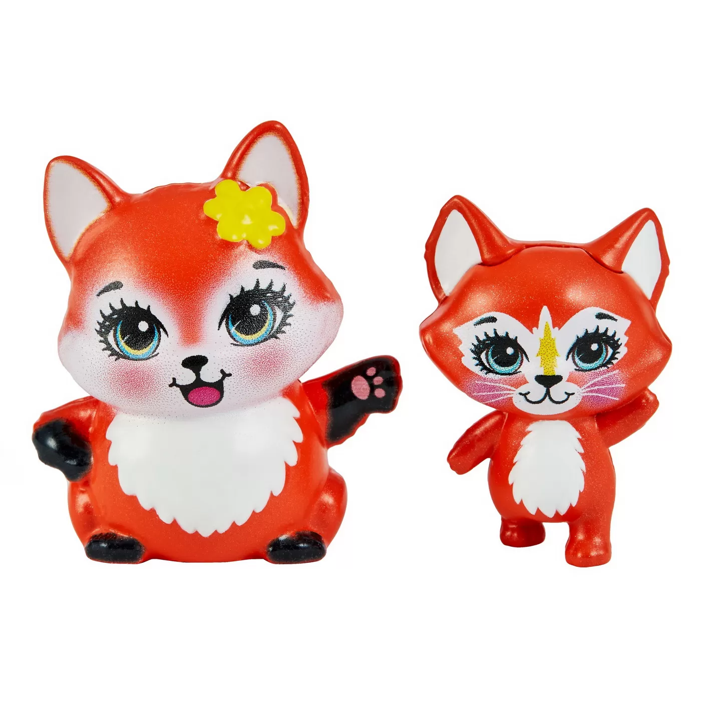 Enchantimals set papusi surori si animalutele lor felicity fox si flick si feana fox si mixte, varsta de la 3 ani la 10 ani [5]