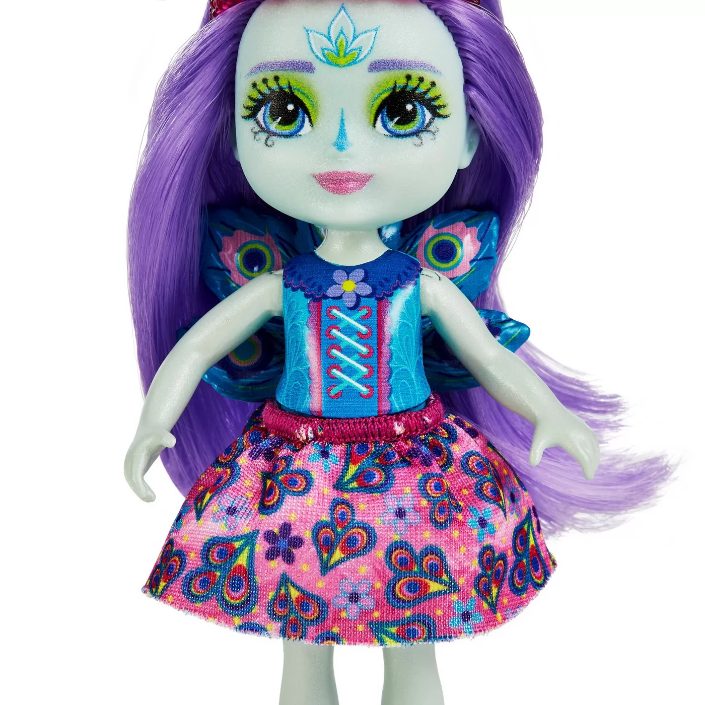 Enchantimals set papusi surori si animalutele lor patter peacock si flap si piera peacock si feather, varsta de la 3 ani la 10 ani [6]