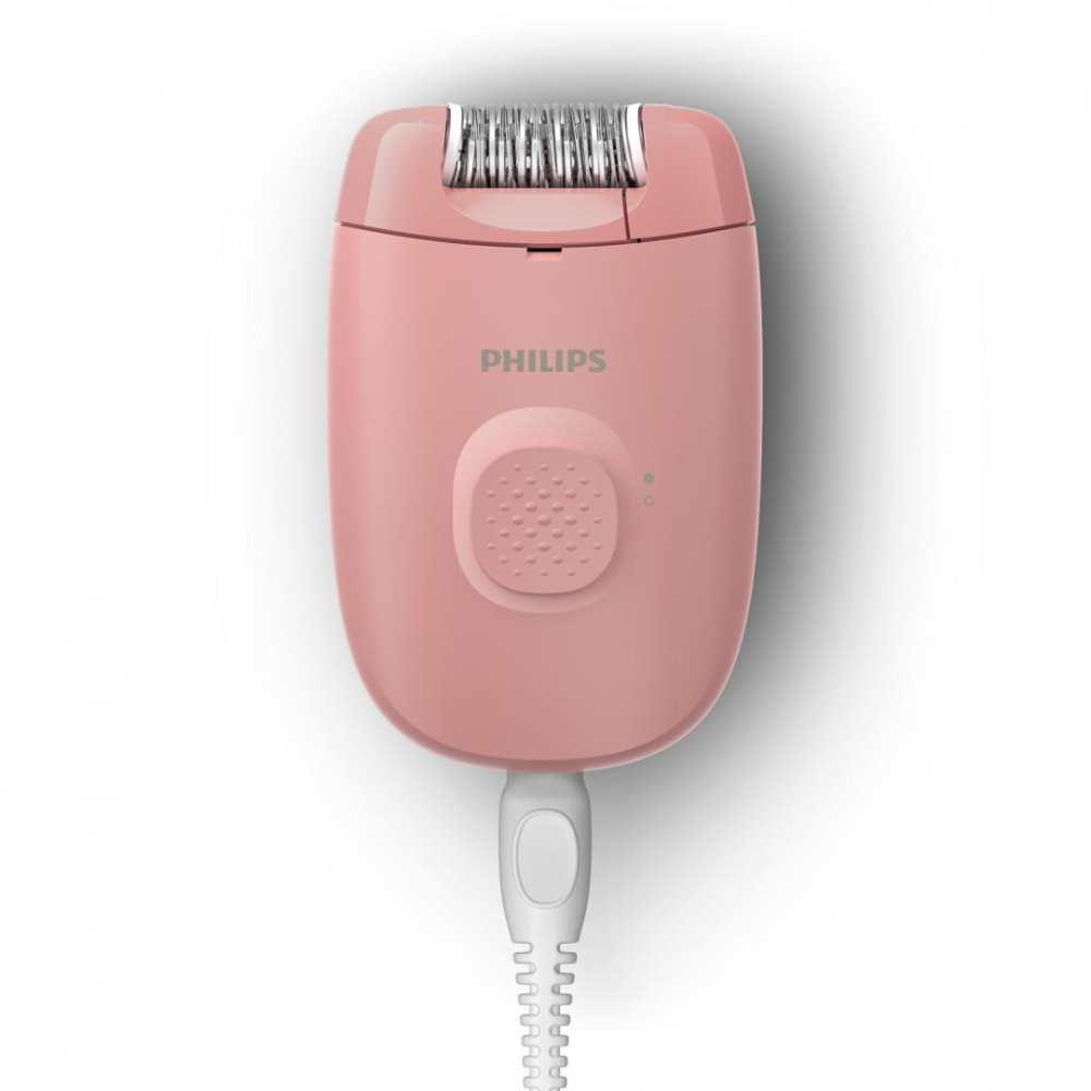 Epilator cu fir philips seria 2000 bre227/00, 1 viteza, 2 accesorii, retea, corai, l x a x i (mm) 110x40x145 [3]