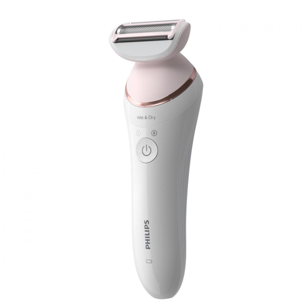 Epilator umed si uscat philips seria 8000 bre730/10, 7 accesorii, 32 pensete, utilizare fara fir, 2 setari viteza, opti-light, discuri ceramice, argintiu, l x a x i (mm) 65x210x185 [5]