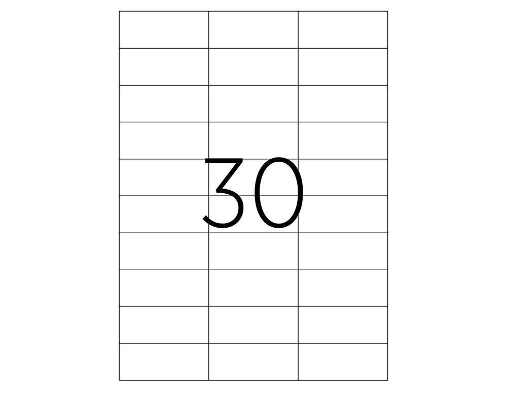 Etichete 30/a4 70*29.7mm colturi drepte 100/top tanex [2]