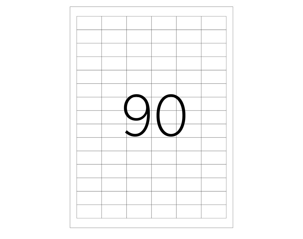 Etichete 90/a4 33*19mm colturi drepte 100/top tanex [2]