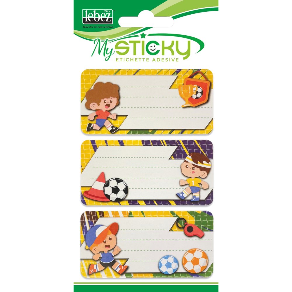 Etichete caiete baieti, 4 sortimente (6 etichete/blister), copii varsta 3 ani+,6 ani+,8 ani+ [4]