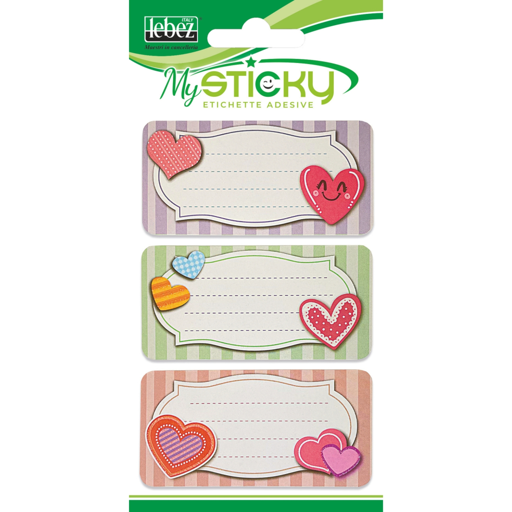 Etichete caiete fete, 4 sortimente (6 etichete/blister), copii varsta 3 ani+,6 ani+,8 ani+ [5]