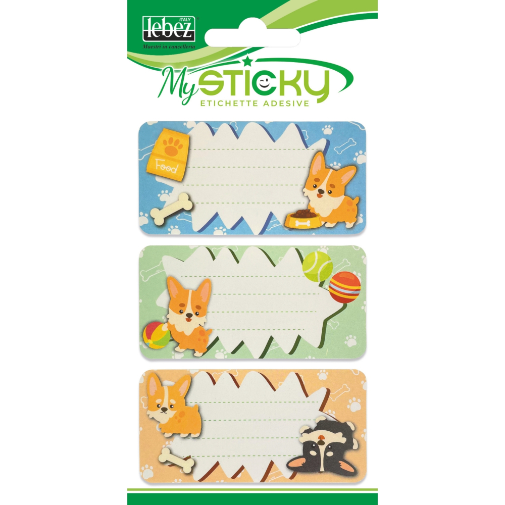 Etichete caiete mix, 4 sortimente (6 etichete/blister), copii varsta 3 ani+,6 ani+,8 ani+ [3]