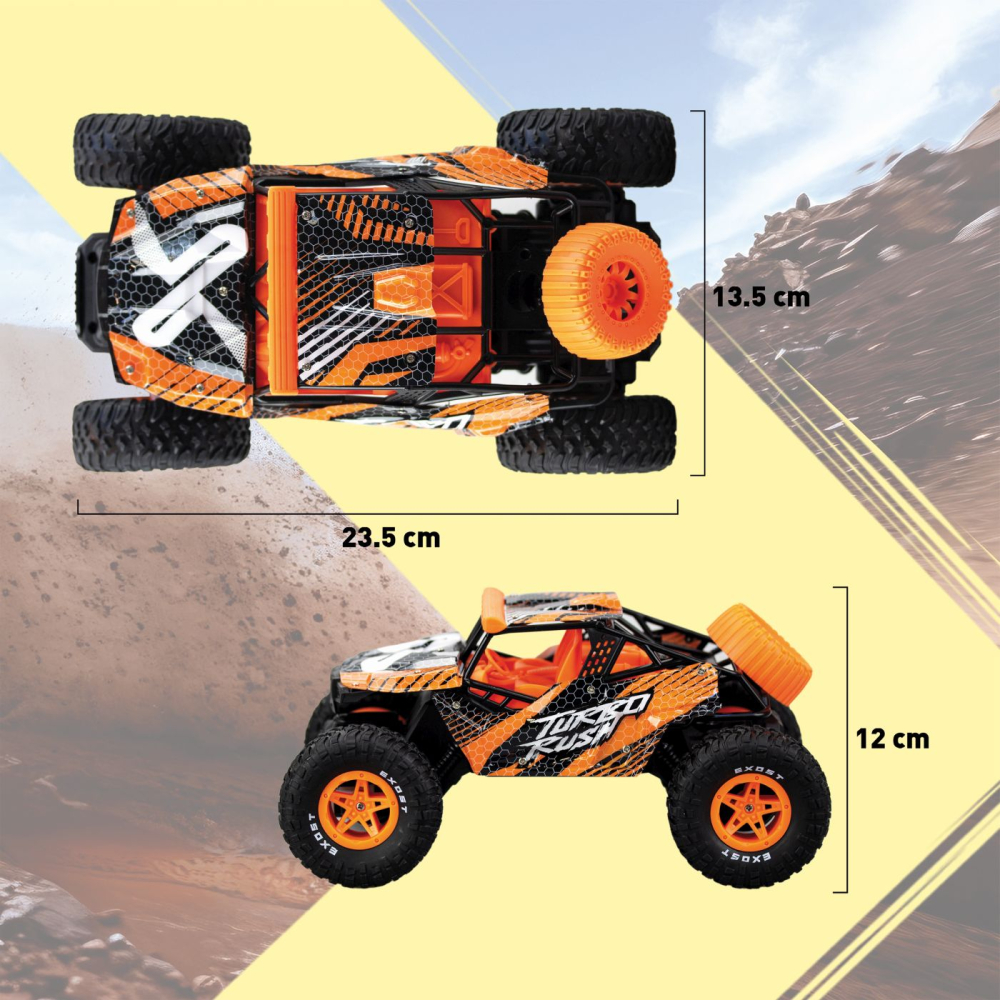 Exost masina cu telecomanda turbo rush 2.4ghz copii varsta 5 ani - 10 ani [8]