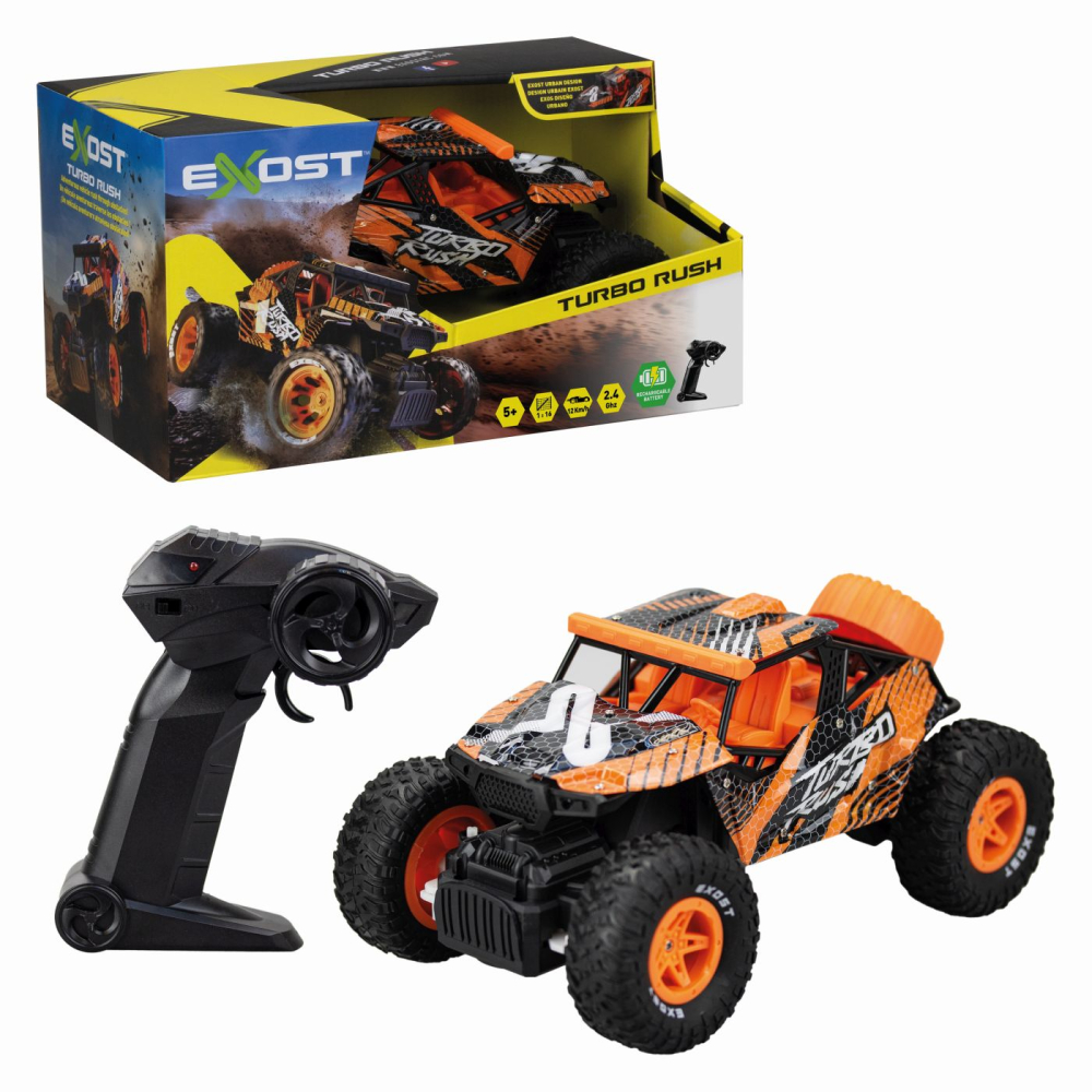 Exost masina cu telecomanda turbo rush 2.4ghz copii varsta 5 ani - 10 ani [2]
