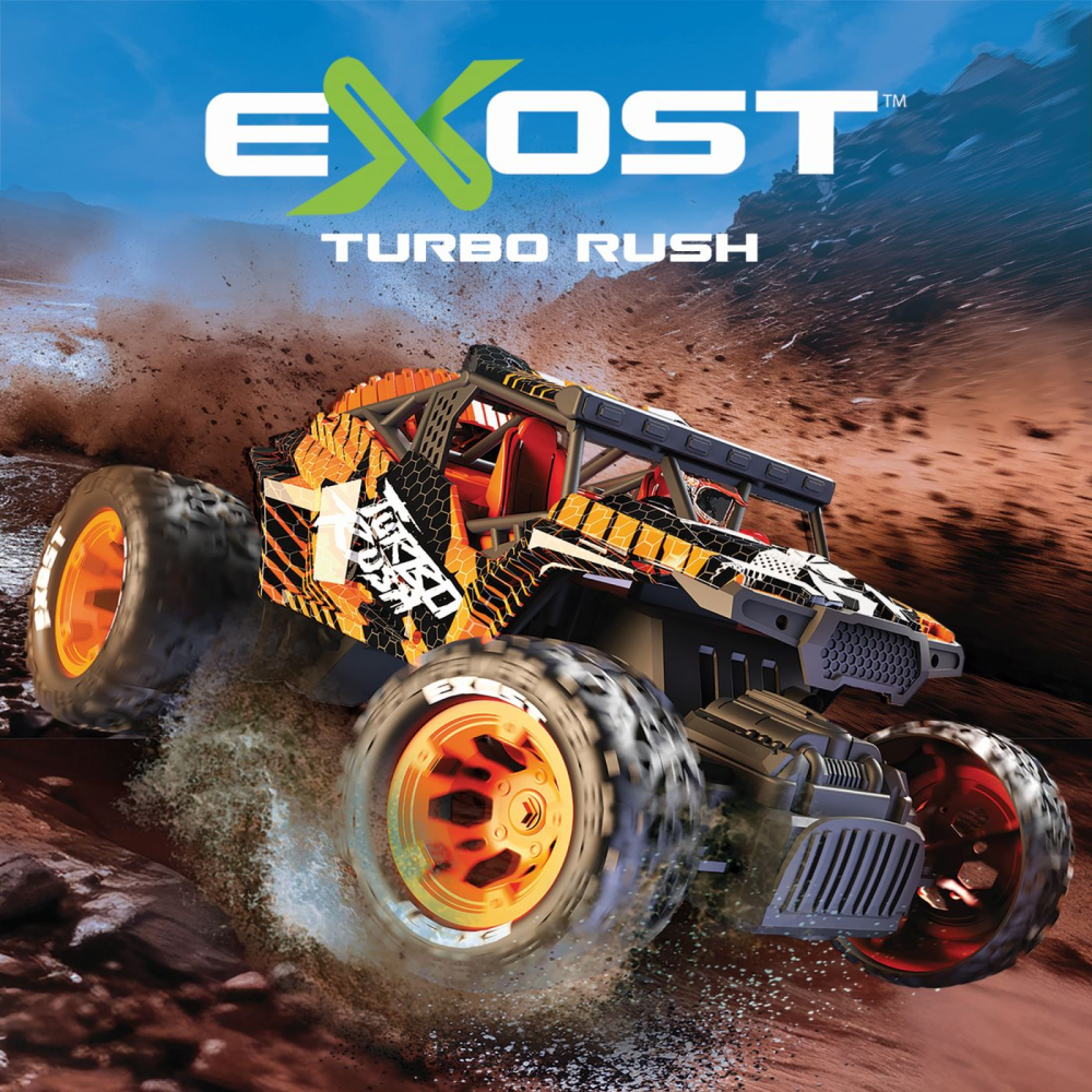 Exost masina cu telecomanda turbo rush 2.4ghz copii varsta 5 ani - 10 ani [9]