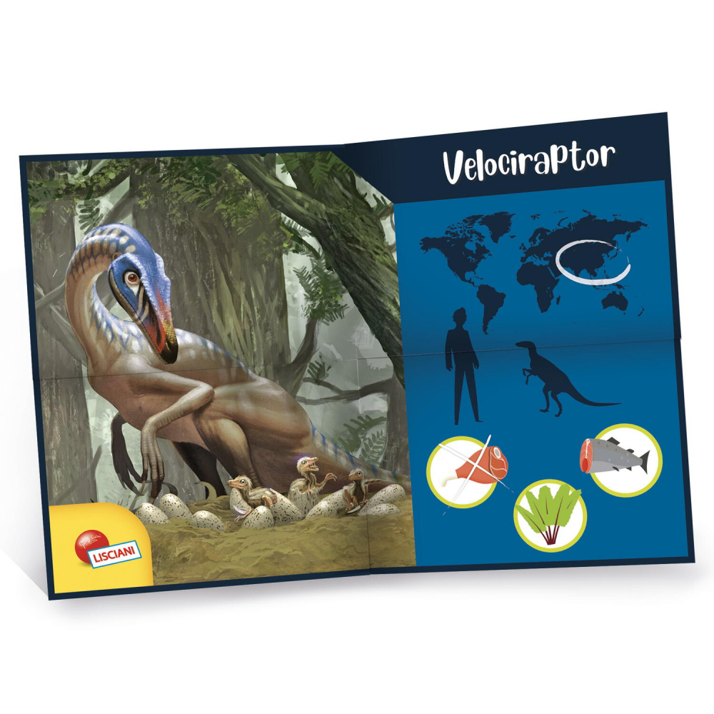 Experimentele micului geniu - Kit paleontologie Velociraptor [4]
