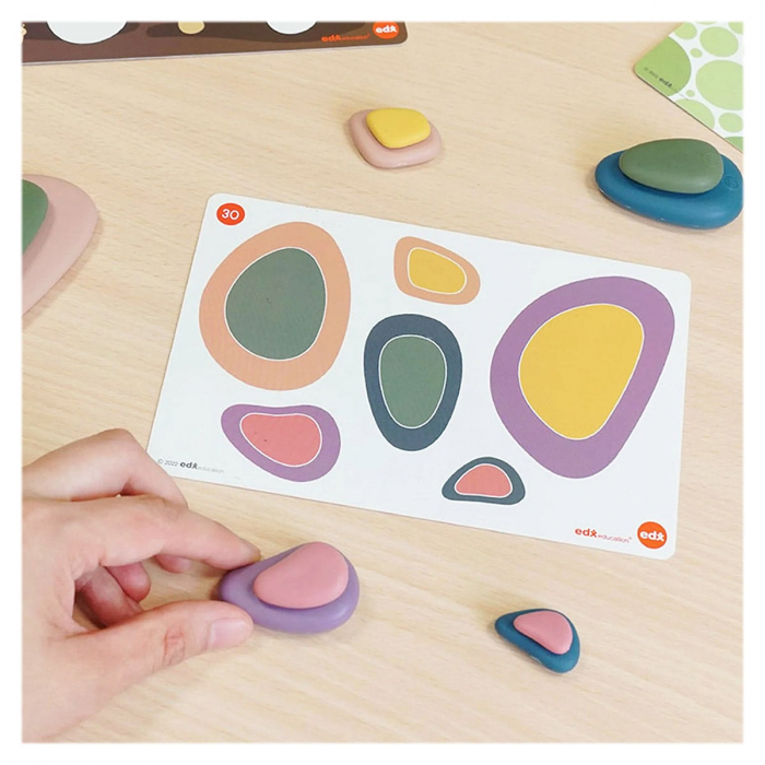 Family Pebbles, set 72 pietricele cu activitati, 3-9 ani [3]
