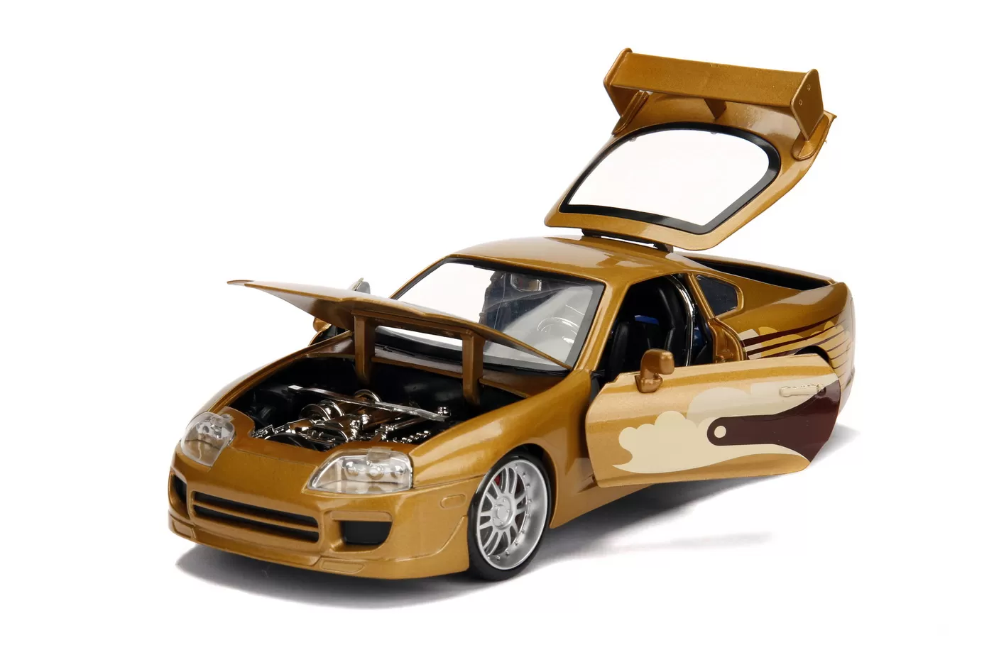 Fast and furious toyota supra 1995 scara 1:24 [5]