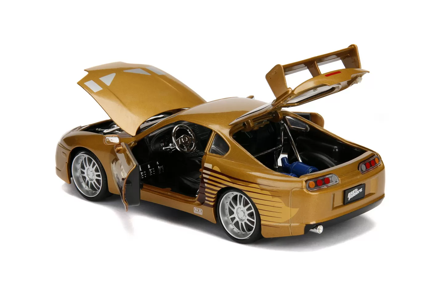 Fast and furious toyota supra 1995 scara 1:24 [6]