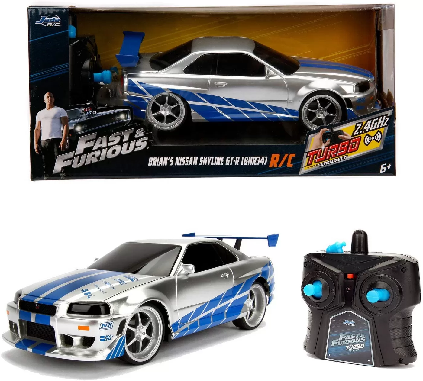 Fast&furious nissan skyline gtr 1:24 [3]