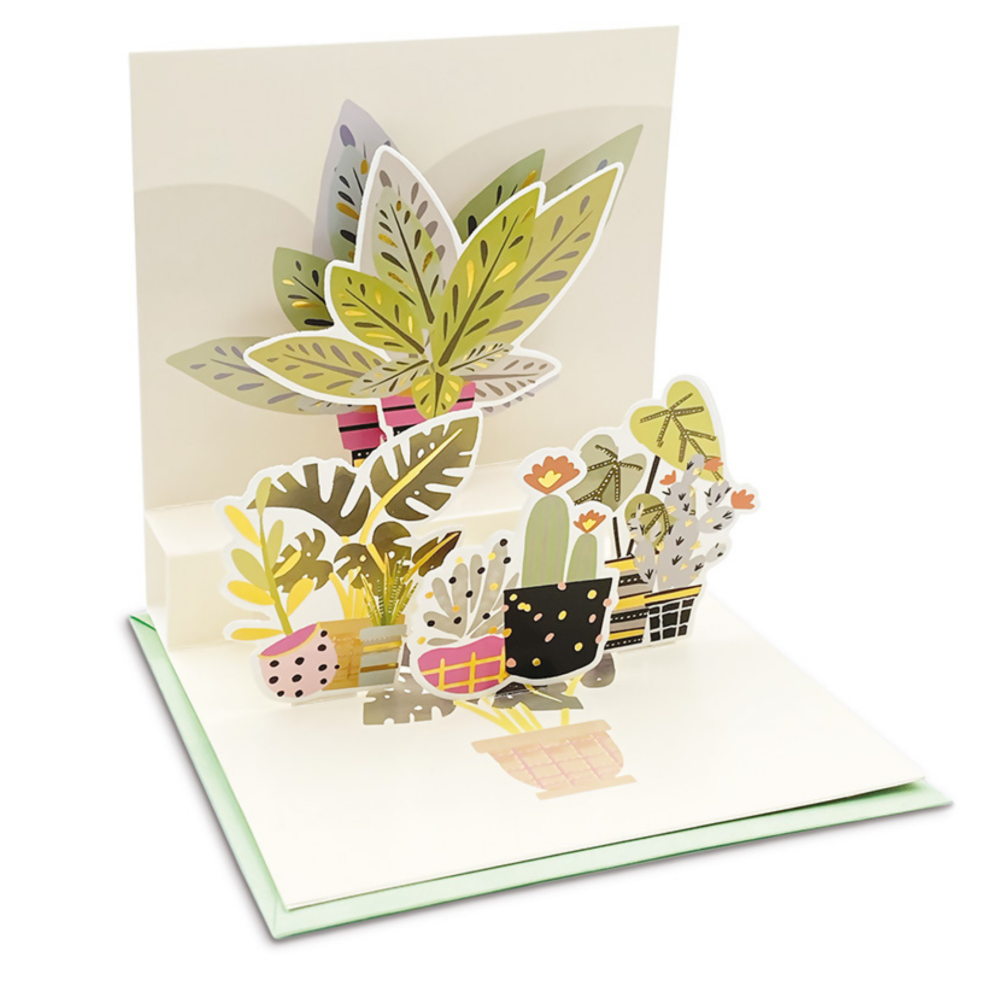 Felicitare POP-UP fantasie, cu modele asortate cu detalii aurii pe exteriorul felicitarii - 13.5 x 13.5 cm (48 buc/display), copii varsta 6 ani+,8 ani+ [2]