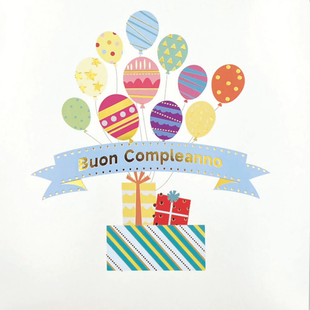 Felicitare POP-UP zi de nastere detalii aurii pe exteriorul felicitarii - 13.5 x 13.5 cm [7]