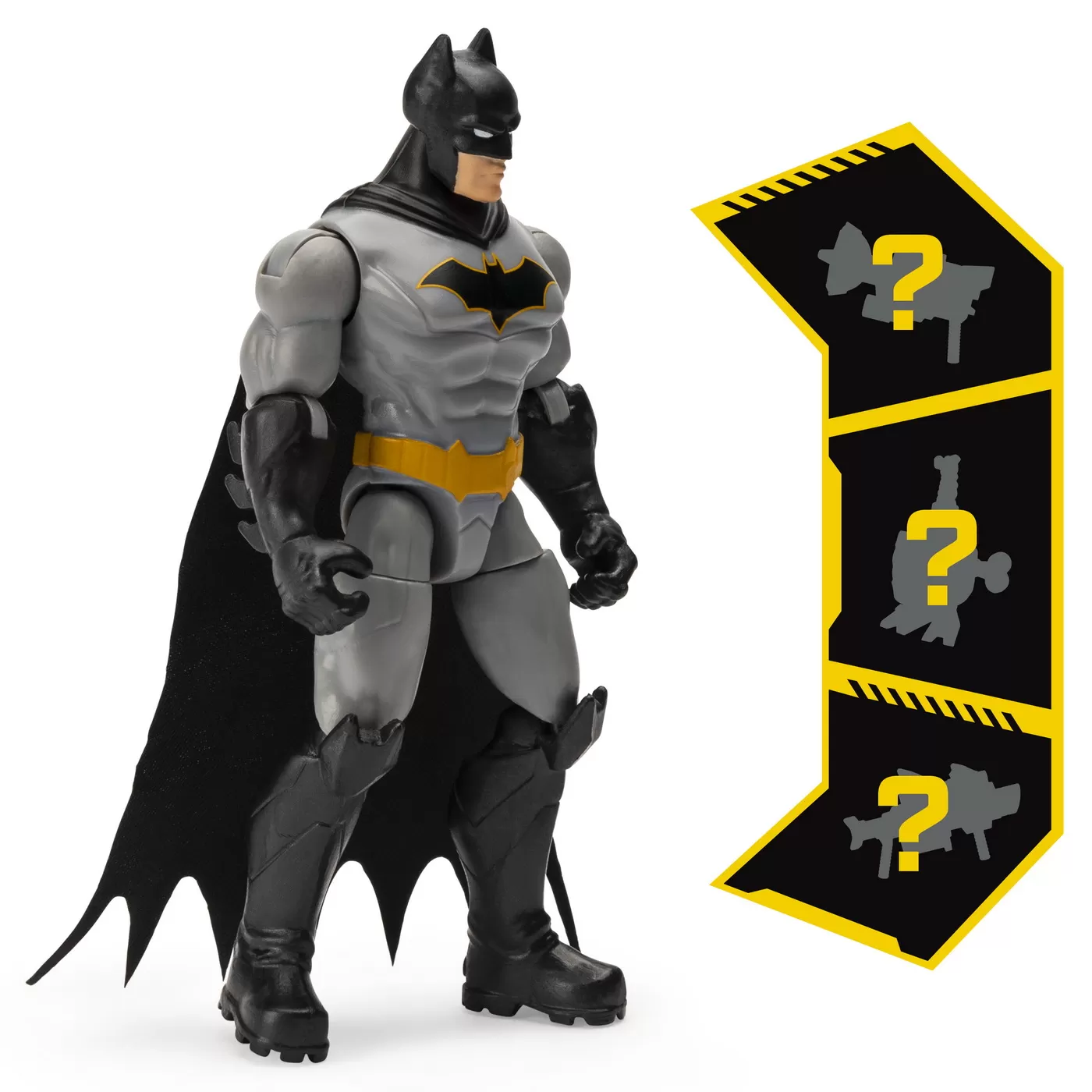 Figurina batman clasic articulata 10cm cu 3 accesorii surpriza, varsta de la 3 ani la 9 ani [2]