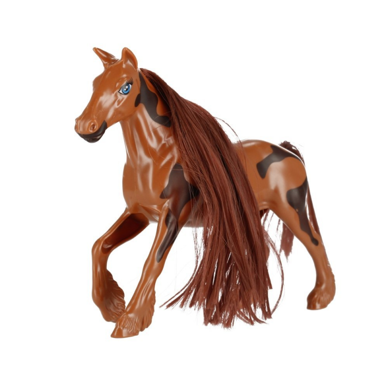 Figurina cal cu accesoriu MegaCreative 510700, 20cm, plastic, diverse culori, 3+ ani [6]