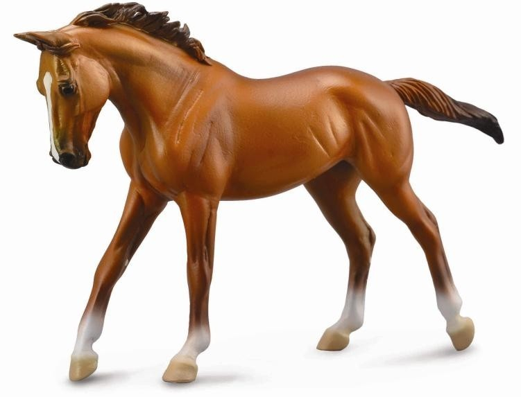 Figurina Cal Thoroughbred Mare Chestnut Deluxe [1]