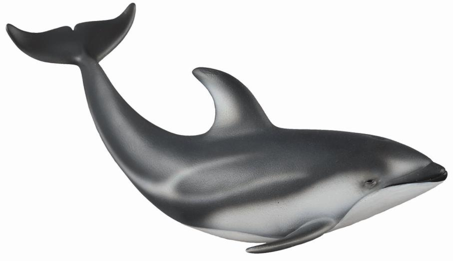 Figurina Delfin de Pacific cu lateralele albe M Collecta [1]