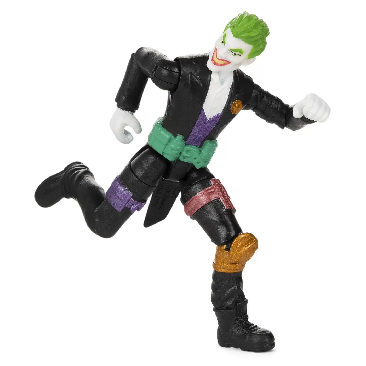 Figurina joker articulata 10cm cu 3 accesorii surpriza, varsta de la 3 ani la 9 ani [4]