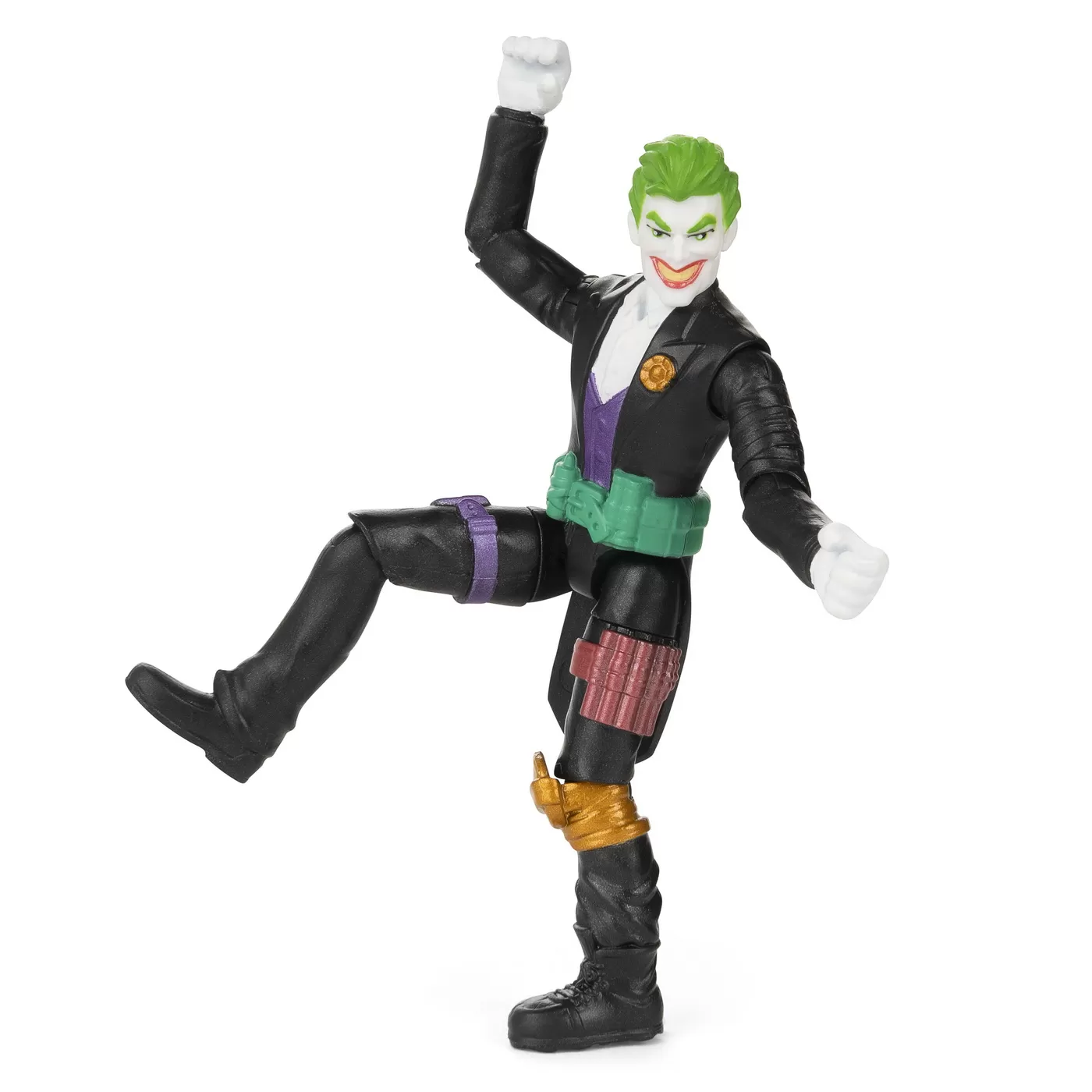 Figurina joker articulata 10cm cu 3 accesorii surpriza, varsta de la 3 ani la 9 ani [3]