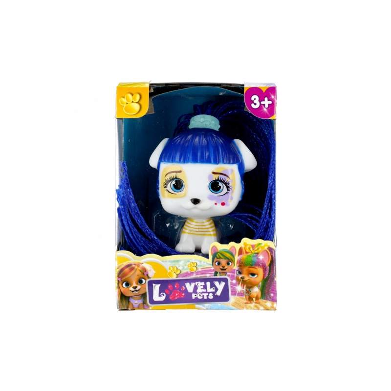 Figurina - Lovely Pets - catelus, 7cm, diverse modele, 3+ ani, MegaCreative, 499056 [4]