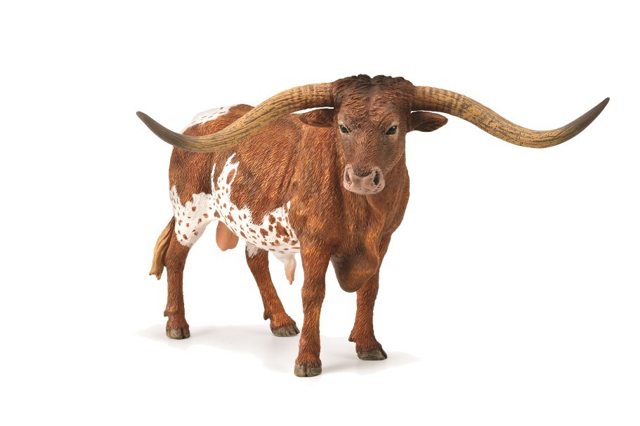 Figurina pictata manual Taur Texas Longhorn [1]