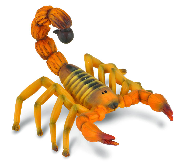 Figurina Scorpion Galben pictata manual M Collecta [1]
