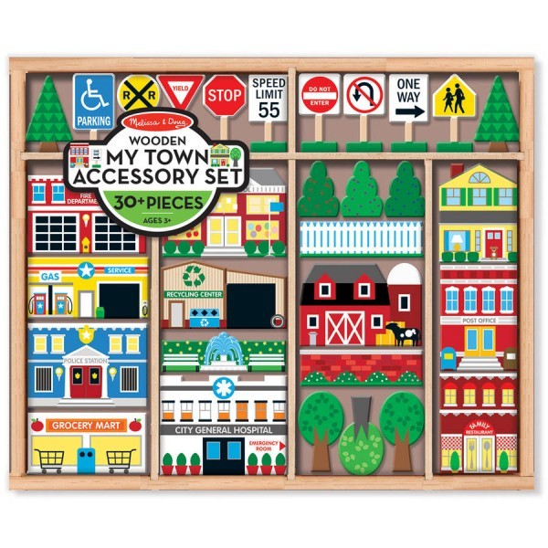 Figurine din lemn Orasul meu - Melissa and Doug [1]