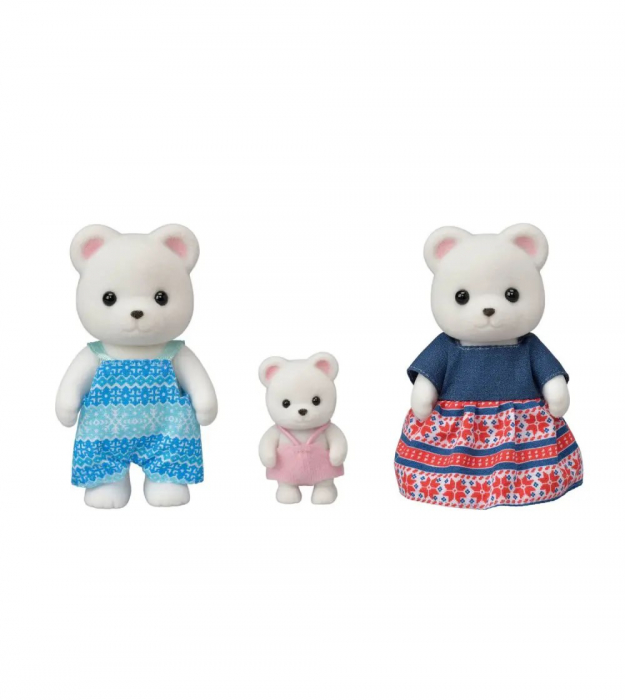 Figurine Sylvanian Families - Familia Ursuletilor Polari [1]