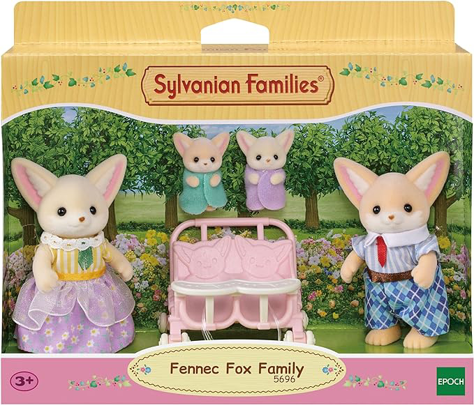 Figurine Sylvanian Families-Familia Vulpitelor Fennec [4]