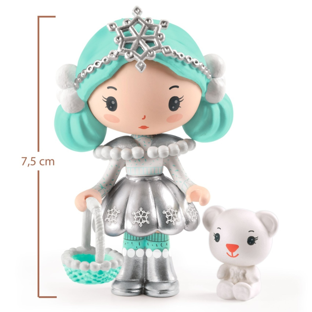 Figurine Tinyly Neige & Nours, Djeco Fata, varsta 3 - 6 ani, 6 - 9 ani [4]