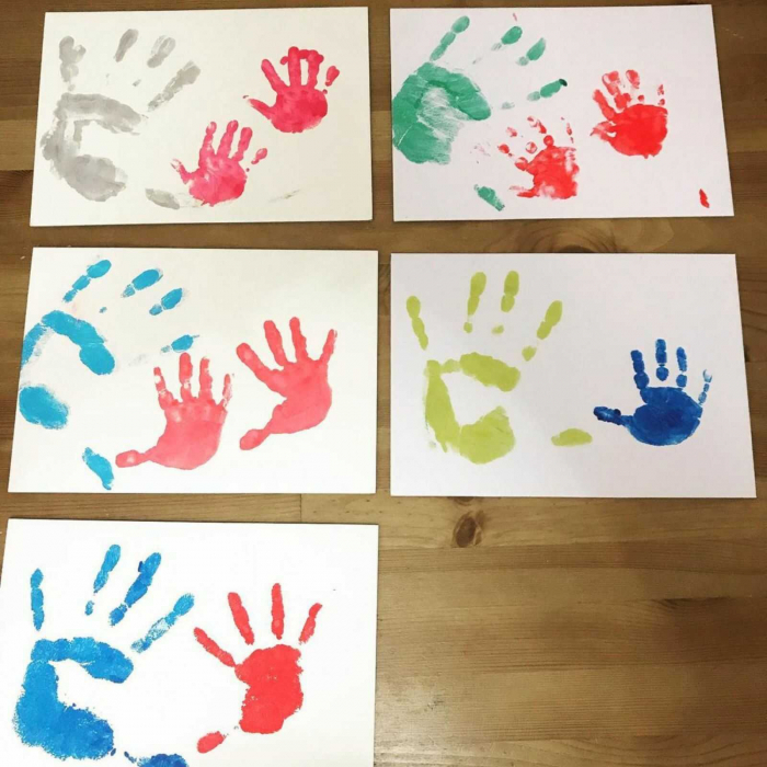 Acuarele si vopsea Tempera Baby Finger Paint la borcan de 500 ml. [5]